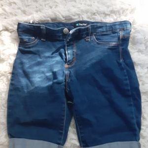 ADORABLE Jean Shorts Set